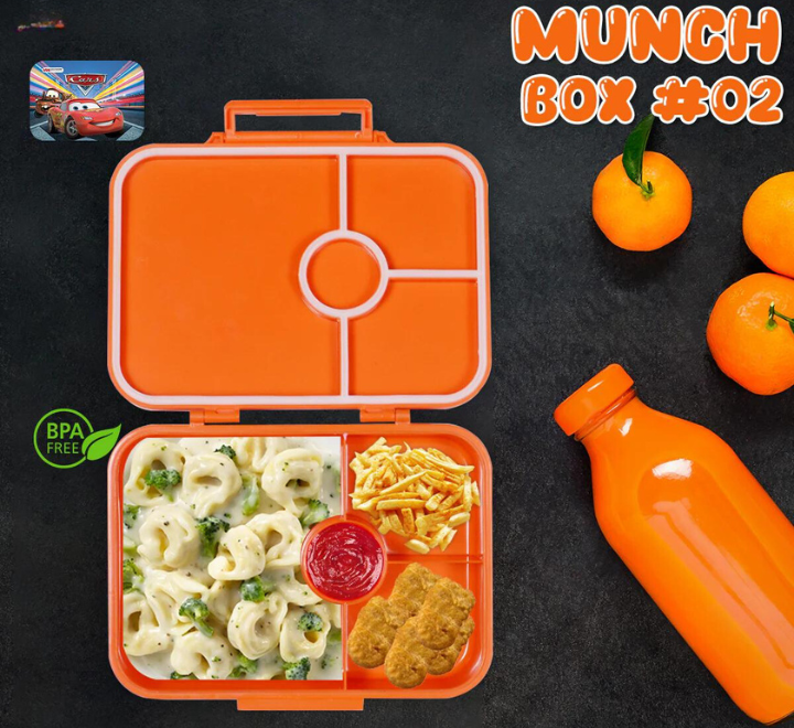 Munch Lunch Box For School Going Kids - Portion Lunch Box - Image 3