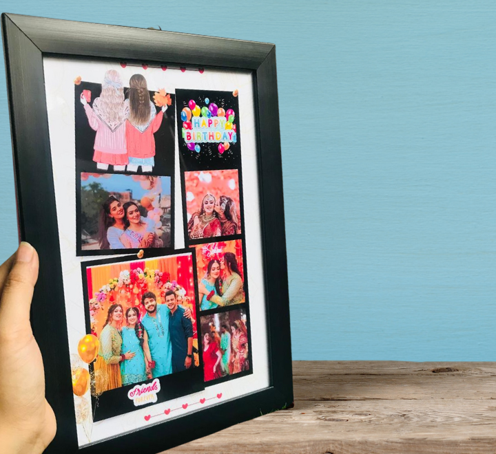 Happy Birthday Wall Hanging Frame Table Photo Frame Gift For Birthday Best Friend Birthday Picture Frame Gift - Image 3
