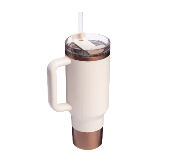 The Quencher H2.0 Flowstate™ Tumbler | 40 OZ - Gilded Sugar - Image 3