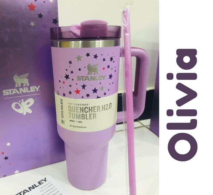 Stanley x Olivia Rodrigo Quencher H2.O FlowState™ Tumbler | 40 OZ - Image 2