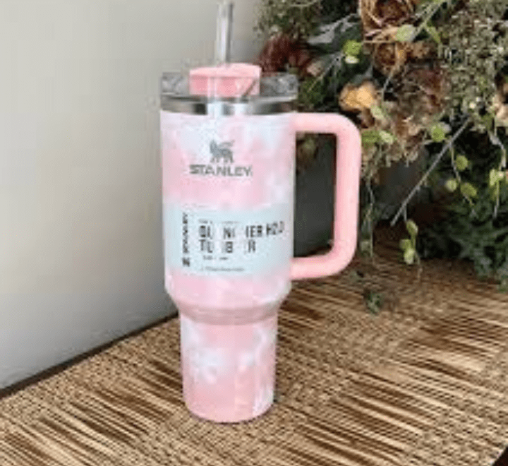 STANLEY ADVENTURE QUENCHER TRAVEL TUMBLER 40 OZ - PINK TIEDYE - Image 2