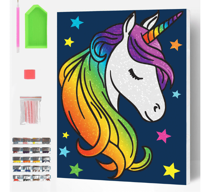 DIY Diamond Painting Kit For Kids - Mixed/Multiple Themes - Image 5