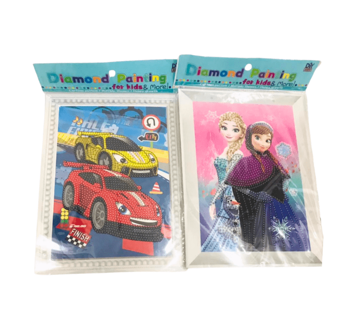DIY Diamond Painting Kit For Kids - Mixed/Multiple Themes