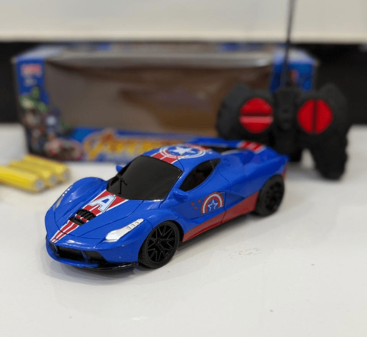 Avengers Remote Control Toy Car For Kids - Image 4