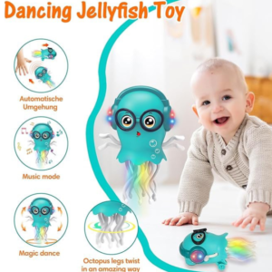 Musical Dancing Jellyfish Toy with LED Lights