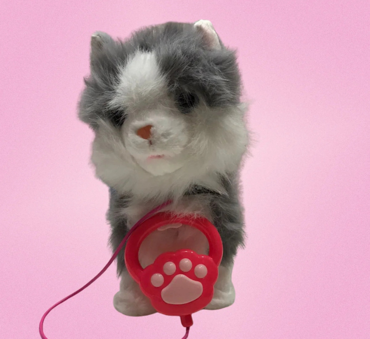 Fun toy walking cat