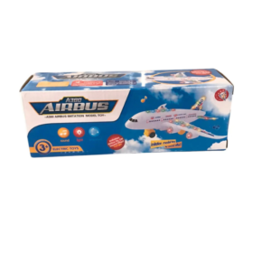 Airbus A380 Electric Imitation Model Toy Airplane