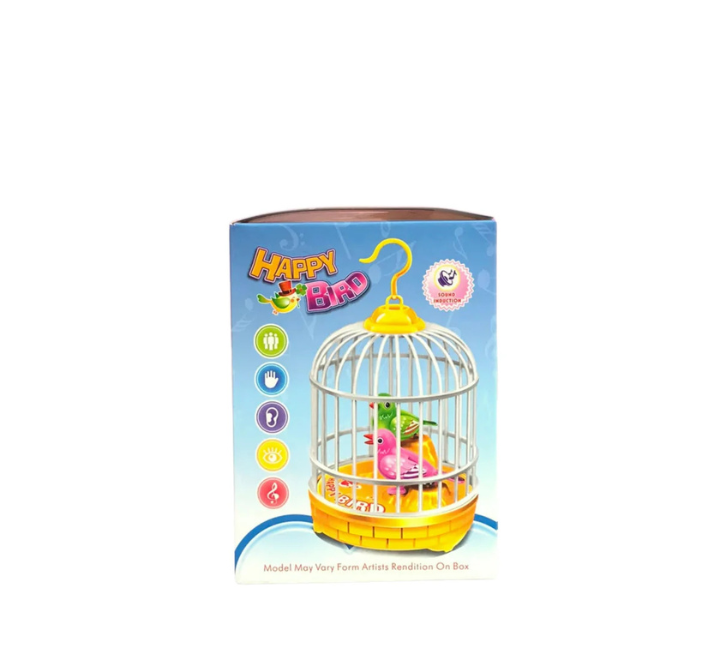 Interesting Birdcage Sound Induction Musical Electronic Toy