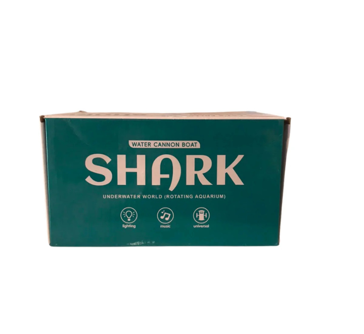 Musical Shark Captain Toy Boat with Lights & Sound - Image 3