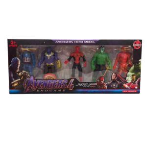 Avengers Endgame Hero Model Super Hero Action Figure 5-Piece Toy Set