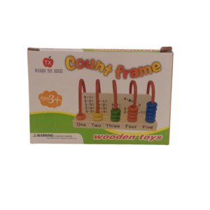 Wooden Educational Counting Abacus Toy for Kids – Number Learning & Math Practice
