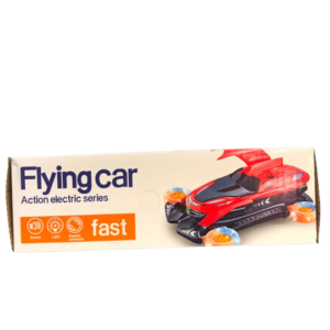 Deformation Flying Car Toy – 2-in-1 Automatic Transforming Electric Vehicle with 360° Rotation, 3D Flash Lights, and Sound for Kids (Ages 3+)