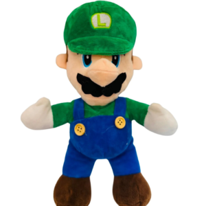Super Mario Luigi Plush Toy – Classic Soft Stuffed Video Game Character