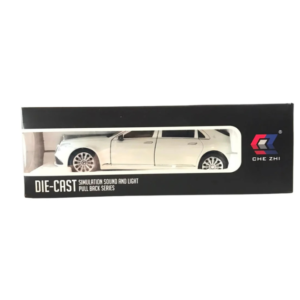 Che Zhi Die-Cast Simulation Pull-Back Toy Car with Sound and Light