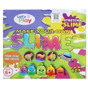 Let's Play Make Your Own Stretchy Slime DIY Activity Kit