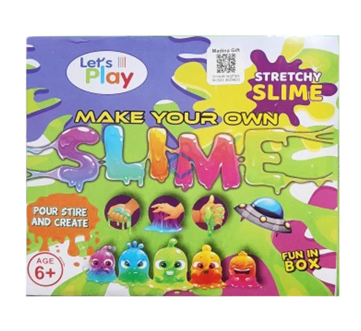 Let's Play Make Your Own Stretchy Slime DIY Activity Kit - Image 2