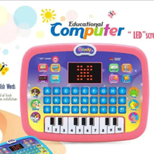 Kids Educational Computer Piano Toy with LED Screen Learning Laptop for Kids 3+